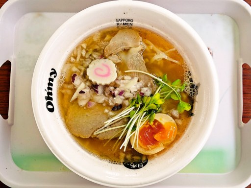 札幌ラーメンショー「だしと麺／濃厚飛魚煮干の旨味だしそば～炙り熟成肉盛り～」