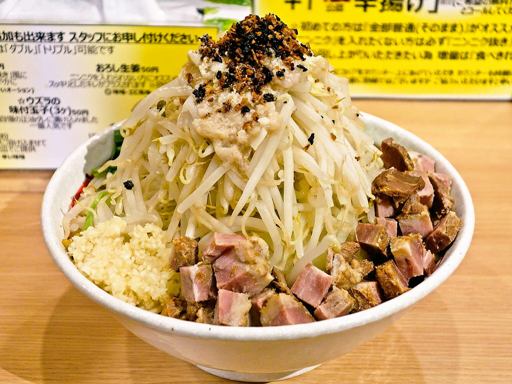 らー麺 シャカリキ「まぜSOBA(＋ヤサイマシ)」