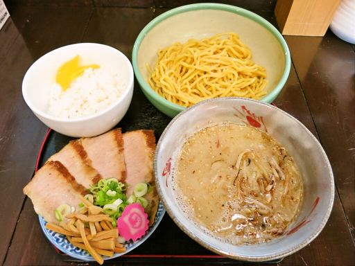 札幌つけ麺 風来堂 (麺 風棶堂)「濃厚とろ肉塩つけ麺」